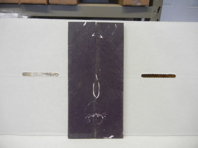 Alumilit Purple w White Streak (2 pc) Knife Scaless 1/4