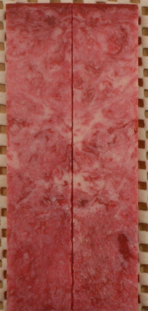 Indiana University Inlace Acrylester (2 pc) Mini Knife Scales  3/16"x1"x5"    002