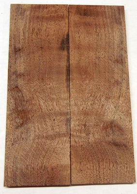 Walnut Claro Figured (2 pc) Knife Scales 1/4