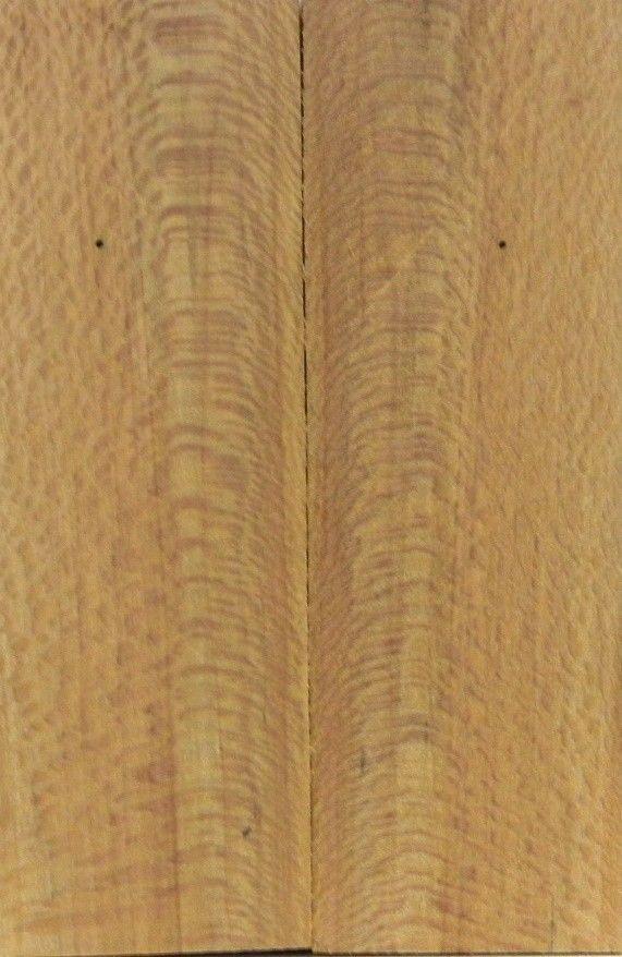 Elm Red (2 pc) Straight Razor Scales  3/16"x2"x6"    002 - Wood Acrylic Supply