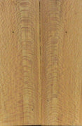 Elm Red (2 pc) Straight Razor Scales  3/16"x2"x6"    002 - Wood Acrylic Supply