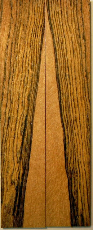 Bocote Figured (2 pc) Knife Scales 3/16" x 1" x 6" - 1044 - Wood Acrylic Supply