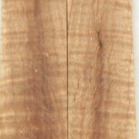 Maple Hard Curly Stabilized (2 pc) Knife Scaless 3/8" x 1 1/4" x 6" - 2383
