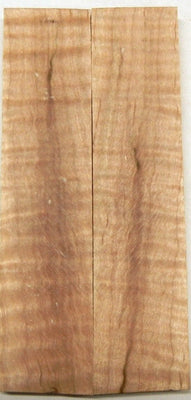 Maple Hard Curly Stabilized (2 pc) Knife Scaless 3/8