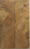 Nargusta Black Burl Swirly (2 pc) Knife Scales  1/4" x 1 1/2" x 5"    W-1 - Wood Acrylic Supply