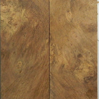 Nargusta Black Burl Swirly (2 pc) Knife Scales  1/4" x 1 1/2" x 5"    W-1 - Wood Acrylic Supply
