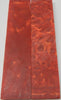 Golden Red Acrylester #14 (2 pc) Mini Knife Scaless  1/4" x 1" x 5"    151