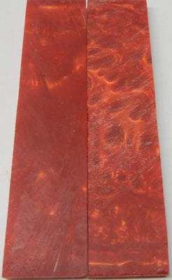 Golden Red Acrylester #14 (2 pc) Mini Knife Scaless  1/4