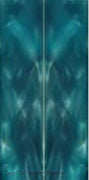 Breaking Waves Acrylic  2 pc Mini Knife Scale  3/16"x3/4"x5" - Wood Acrylic Supply