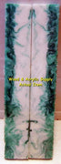 Spring Mist Acrylester #46 (2 pc) Knife Scales 3/16" x 3/4" x 5" 5927 - Wood Acrylic Supply