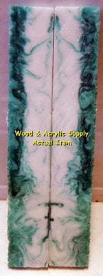 Spring Mist Acrylester #46 (2 pc) Knife Scales 3/16