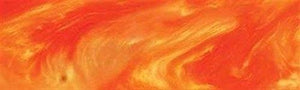 1" x 1 1/2" x 5" Knife Blank Tangerine & Gold Acrylester #62 - Wood Acrylic Supply