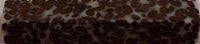 Coffee with Cream Inlace Acrylester Dark Pen  3/4" x 5" - Wood Acrylic Supply