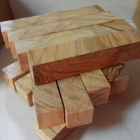 Olivewood Figured (1 pc) Pen Blank 7/8"sq x 5" - 8318 - Wood Acrylic Supply