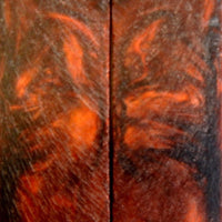 Copper Acrylester #63 (2 pc) Knife Scales 3/8" x 1 1/2" x 5" - 0882 - Wood Acrylic Supply