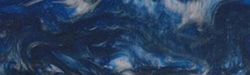 3/4" x 3/4" x 5" Pen Blank Blue Steel Acrylester #110 - Wood Acrylic Supply