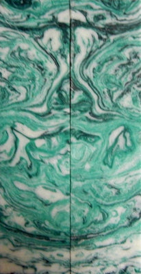 Spring Mist Acrylester #46 (2 pc) Knife Scaless  3/8