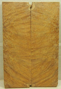 Mallee Brown  Burl (2 pc) Knife Scaless  1/4" x 2" x 6" 5171
