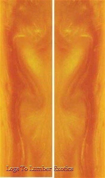 Sparkle Gold Inlace Acryl06 2 pc Mini Knife Scale  3/16"x1"x3" - Wood Acrylic Supply