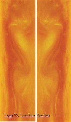 Sparkle Gold Inlace Acryl06 2 pc Mini Knife Scale  3/16