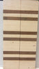 Laminated Maple Walnut (2 pc) Pistol Grips 1/2" x 1 1/2" x 6" - 7852