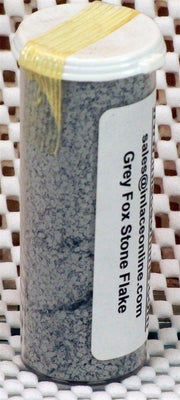 Inlace Inlay Stone Flakes  1.875 ounces  Grey Fox - Wood Acrylic Supply