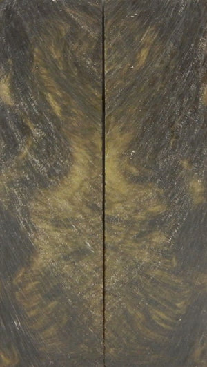 Antique Gold Inlace Acrylester #34 (2 pc) Knife Scaless  1/4"x1 1/2"x5"    003