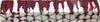 Peppermint Stick Genesis Acrylester  Pen Blank 3/4" x 5 Blanks