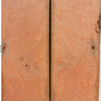 Resin Burl African (2 pc) Straight Razor Scaless 3/16" x 2" x 6" 5443