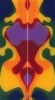 Rainbow Acrylic 27 2 pc Mini Knife Scale  3/16"x3/4"x5" - Wood Acrylic Supply