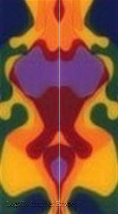 Rainbow Acrylic 27 2 pc Mini Knife Scale  3/16"x3/4"x5" - Wood Acrylic Supply
