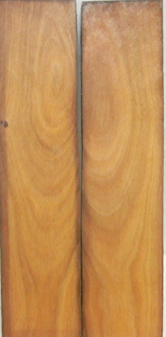 Olive Wild Burl (2 pc) Knife Scales 1/4" x 1 1/2" x 6" - 7930 - Wood Acrylic Supply