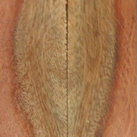 Afzelia Burl w Sap (2 pc) Knife Scales 3/8" x 1 1/2" x 6" - 8169 - Wood Acrylic Supply