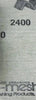 Micro-Mesh Regular Finishing Sheet 1 pc 1 1/2" x 6" 2400 grit sheet