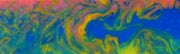 1 1/2" x 1 1/2" x 2 7/8" Bottle Stopper Pastel Dream Acrylester #100 - Wood Acrylic Supply