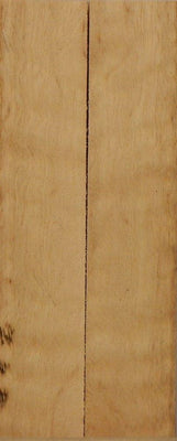 Eucalyptus Curly (2 pc) Mini Knife Scale  3/16