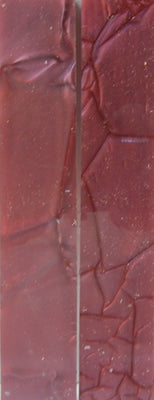 Burgundy Designed Acrylic (2 pc) Knife Scaless 3/16