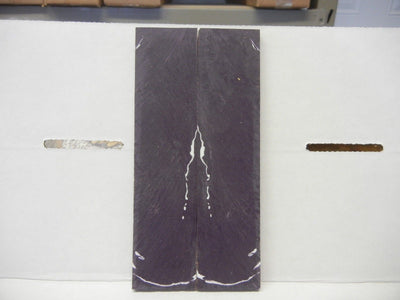 Alumilit Purple w White Streak (2 pc) Knife Scaless 1/4