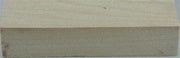 Poplar 1 pc Knife Blank 1" x 1 1/2" x 5" - Wood Acrylic Supply