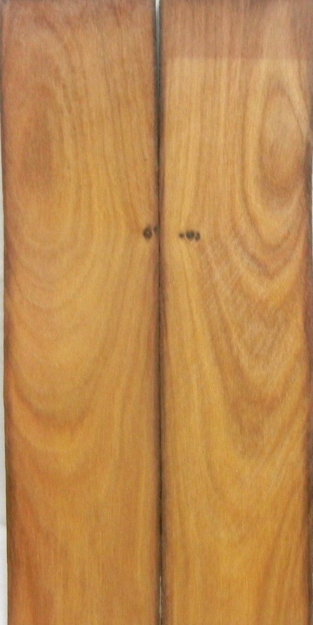 Olive Wild Burl (2 pc) Knife Scales 3/16" x 1 1/2" x 6" - 7931 - Wood Acrylic Supply