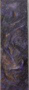 Bronze & Violet Acrylester #02 (1 pc) Inlay/Thin 1/4x1 1/2x5 - 7826