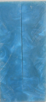 Blue  Acrylester #19 (2 pc) Knife Scaless 3/8
