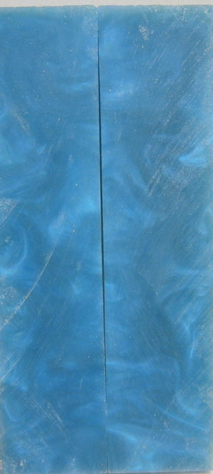 Blue  Acrylester #19 (2 pc) Knife Scaless 3/8" x 1 1/2" x 6" 5423
