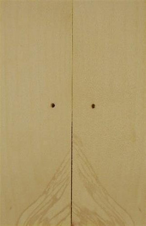 Box Elder 2 pc Pistol Grip/Knife Scales  3/8" x 2" x 6" \7307326002 - Wood Acrylic Supply
