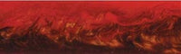 3/4" x 3/4" x 5" Pen Blank Bronze & Orange Acrylester #01 - Wood Acrylic Supply