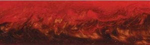 3/4" x 3/4" x 5" Pen Blank Bronze & Orange Acrylester #01 - Wood Acrylic Supply