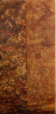 Red Russet Gold Acrylester #22 (2 pc) Knife Scaless 1/4