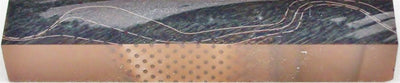 Cocoa Mesh Acrylic  Pen Blank 3/4