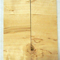 Birch Masur Cross Cut (2 pc) Knife Scales 3/16" x 1 1/2" x 5" - 1291 - Wood Acrylic Supply