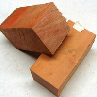 Ivory Red (Pink) (1 pc) Bottle Stopper 1 1/2"sq x 3" - 1168 - Wood Acrylic Supply